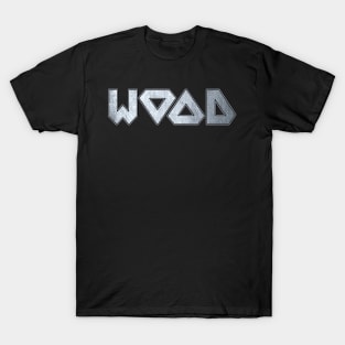 Heavy metal Wood T-Shirt